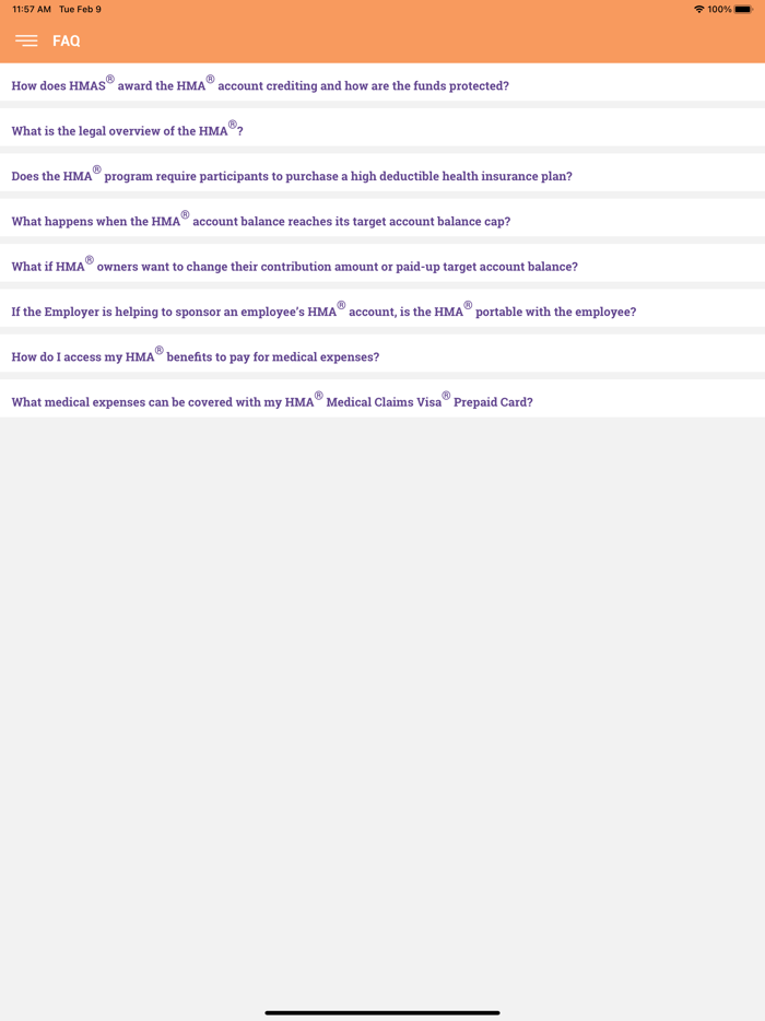 Health Matching Account