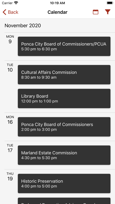 City of Ponca City OK Screenshot