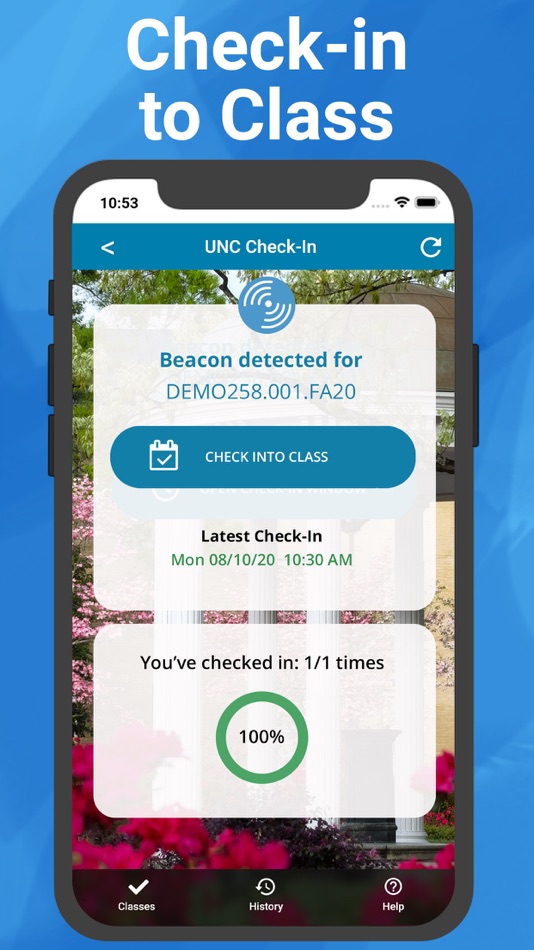 #3. UNC Check-In (iOS) 来自: University of North Carolina at Chapel Hill