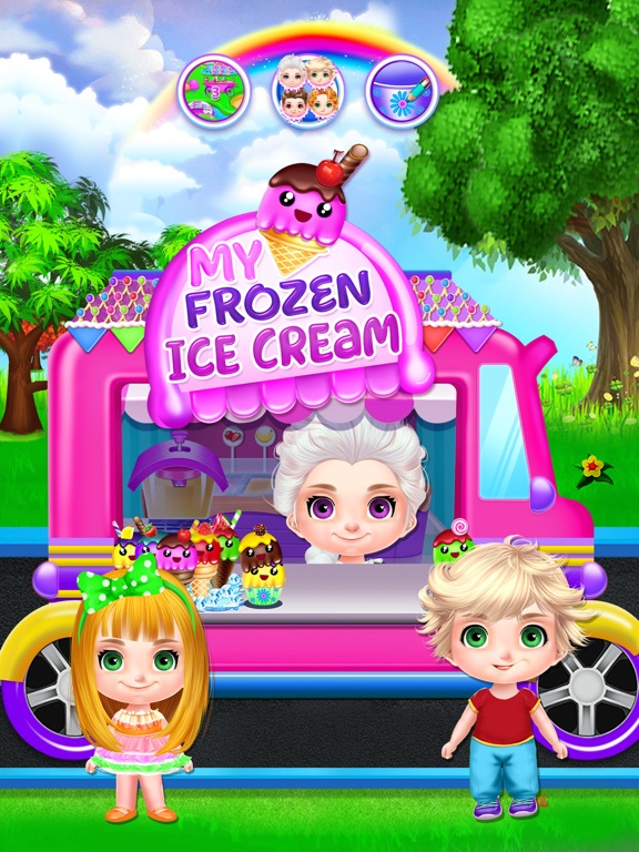 Screenshot #4 pour Jeux Frozen la crème glacée