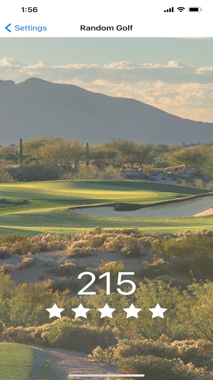 Random Golf Practice