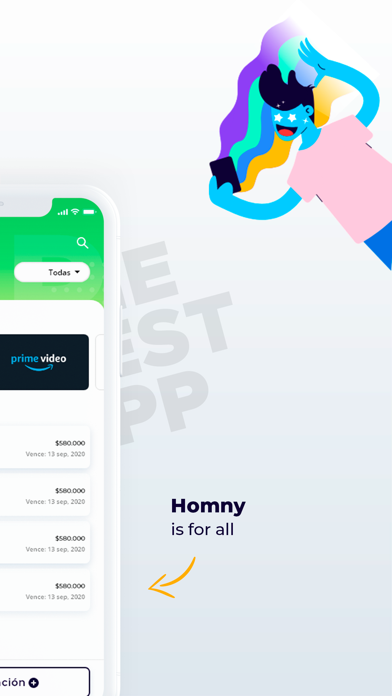 Homny - Improve your life Screenshot