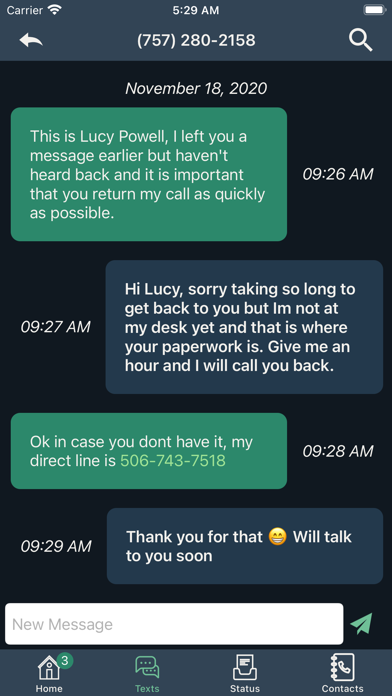 Posh Virtual Receptionists Screenshot