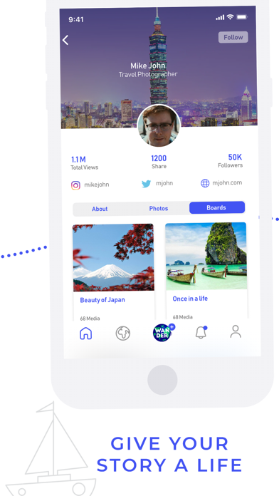 Wander – Discover the Unknown Screenshot