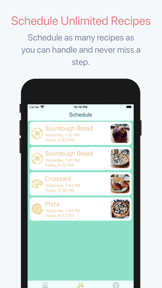 breadly - Sourdough Scheduler screenshot