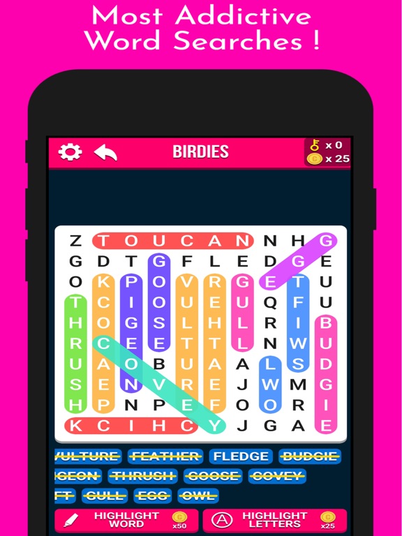 Screenshot #6 pour Word Search . Crossword Puzzle