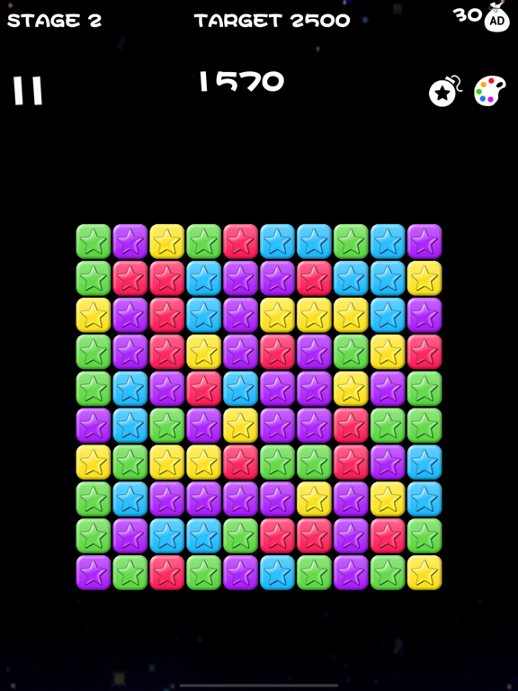Screenshot #5 pour Popping Stars-classic game