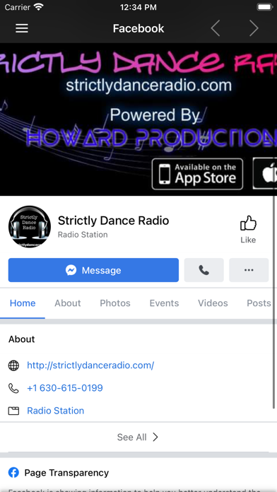 Strictly Dance Radio Screenshot