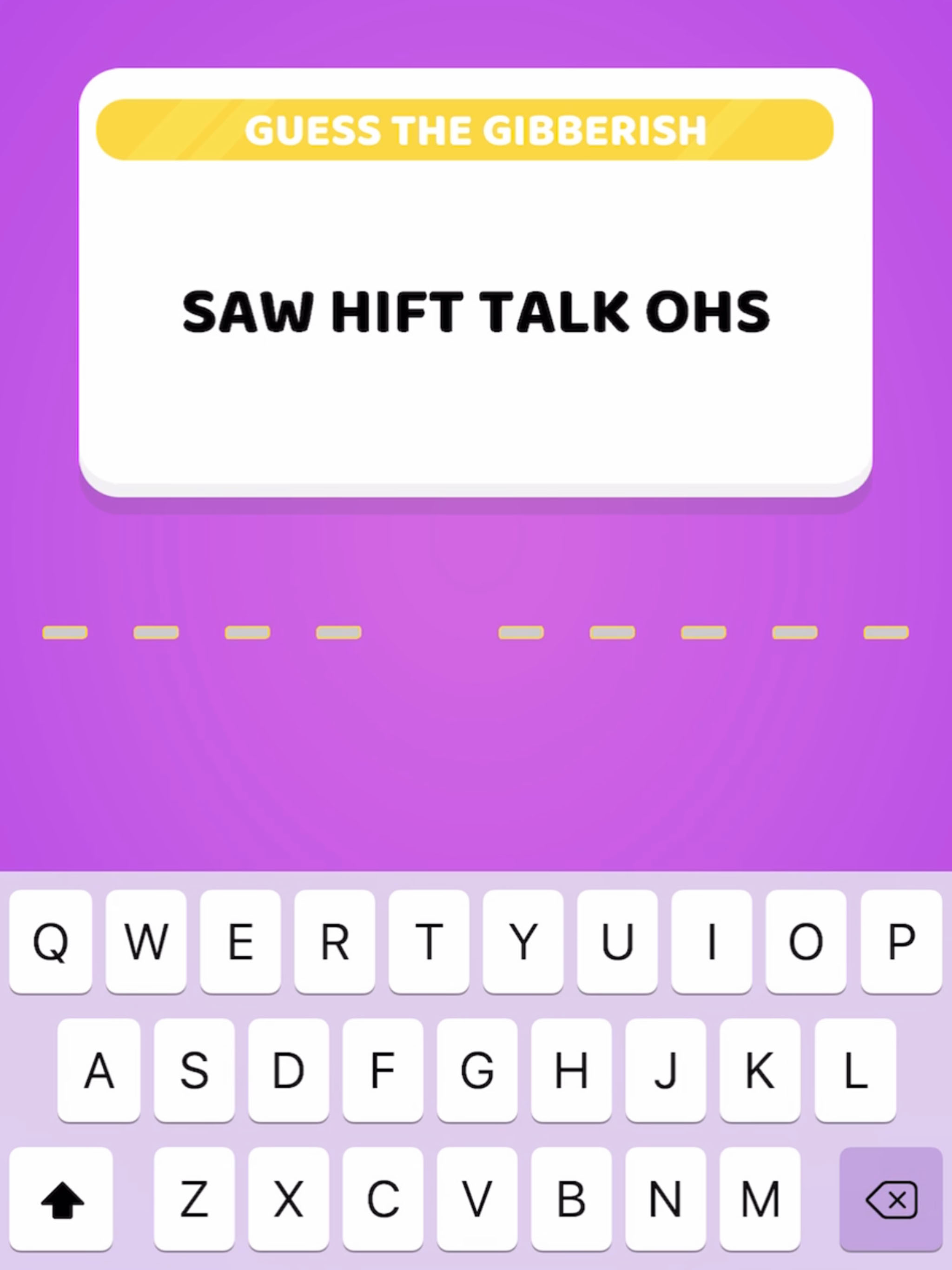 Guess The Words!