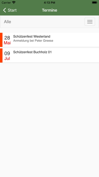 Schützenverein Buchholz 1901 Screenshot