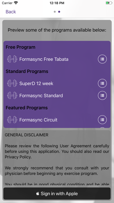 Formasync Trainer screenshot 2