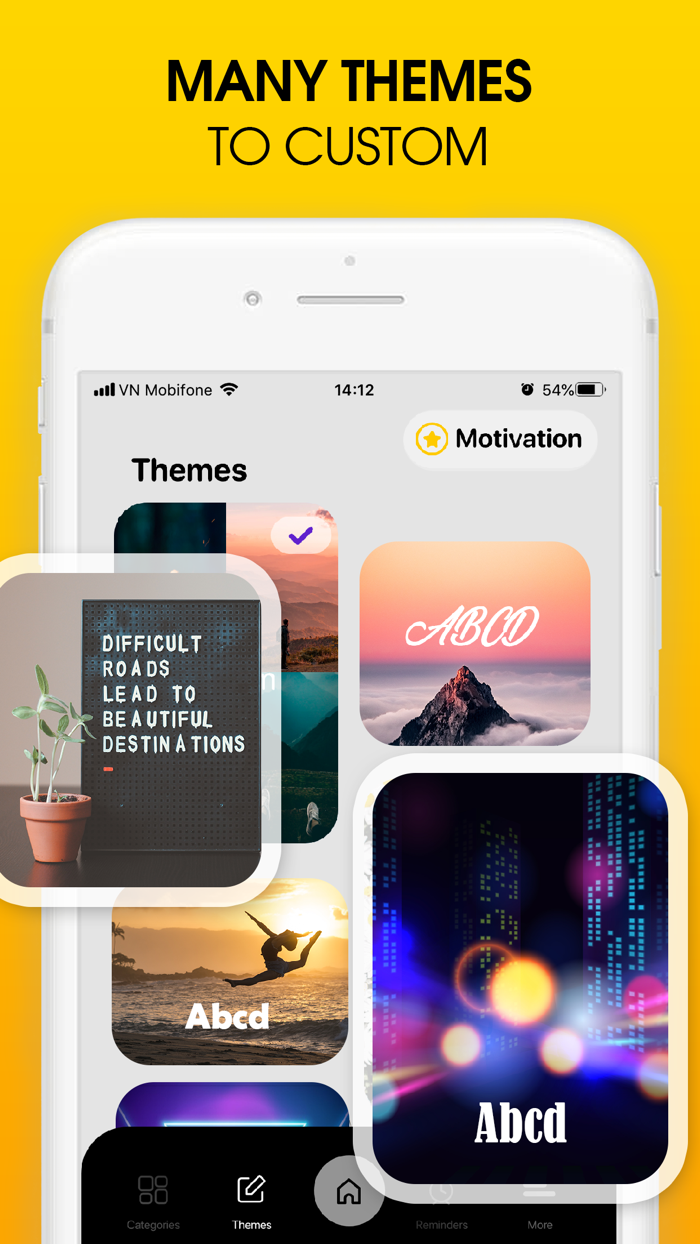 Motivation Widget Quotes