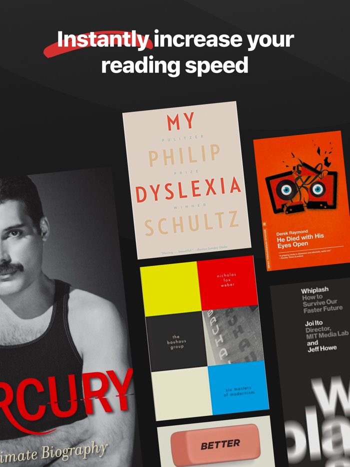 Wordex - read books faster