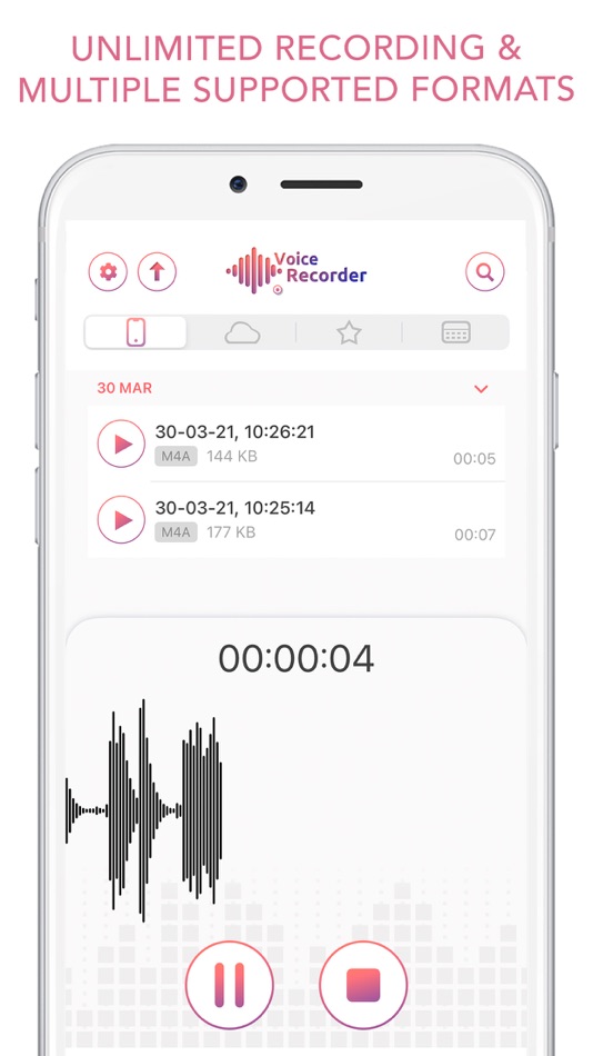 Voice Recorder+ Memo Recording - 1.1 - (iOS)