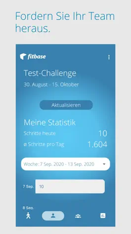 Game screenshot Fitbase Schrittwettbewerb apk