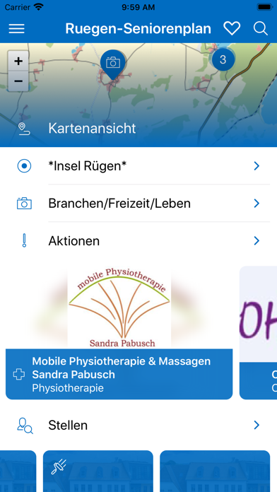 Rügen-Seniorenplan • app|ONE Screenshot