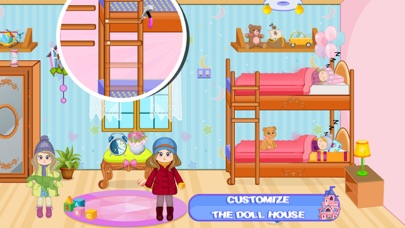 Pretend Play Doll House Screenshot