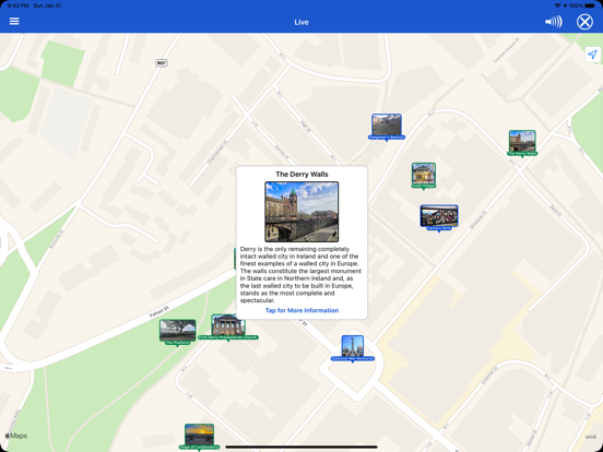 Screenshot #4 pour Derry Smart Tour