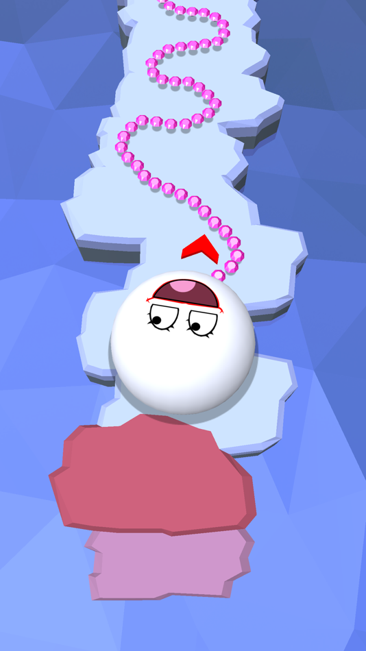 #4. Snow Roll.io (iOS) 由: 4s-games