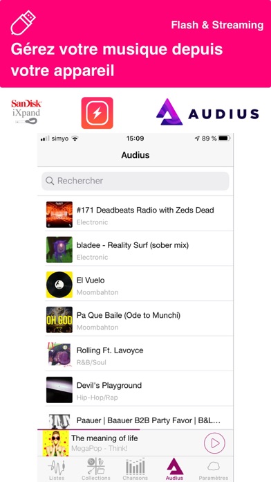 Screenshot #2 pour Cloud Music Pro