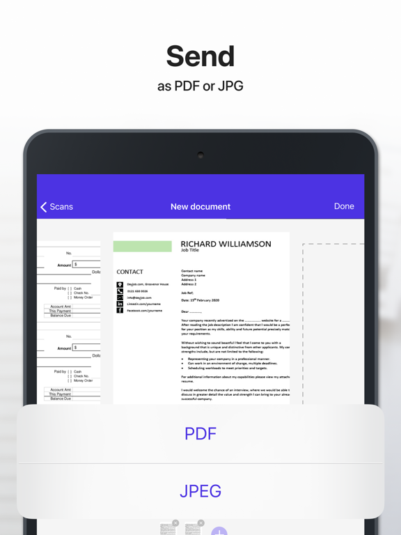 Screenshot #6 pour DocScanner - Document scanner