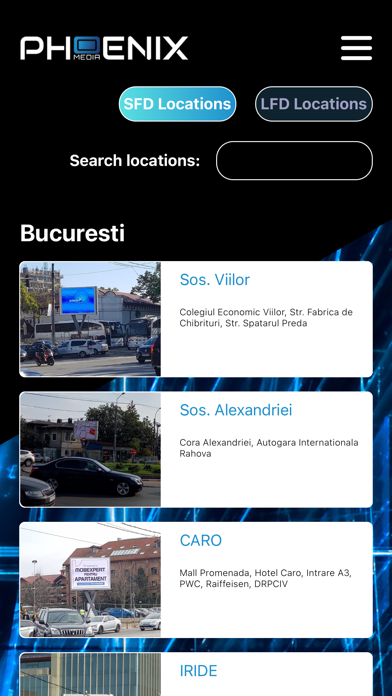 PhoenixMedia Advertising Screenshot