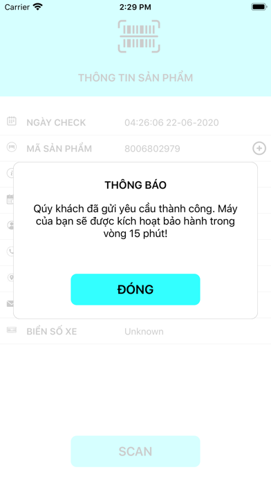 Kiểm Tra Bảo Hành Screenshot