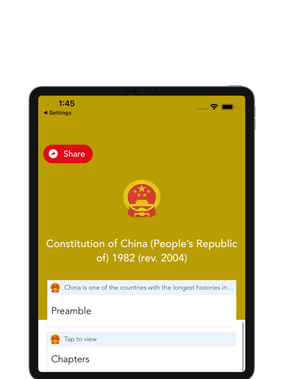 Screenshot #4 pour Constitution of China