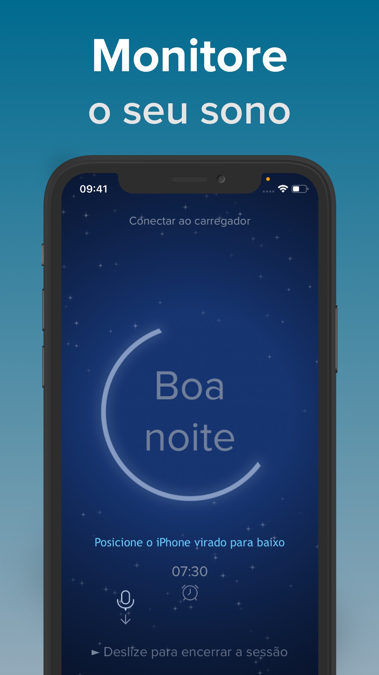 Screenshot do app SnoreLab : Grave seu ronco