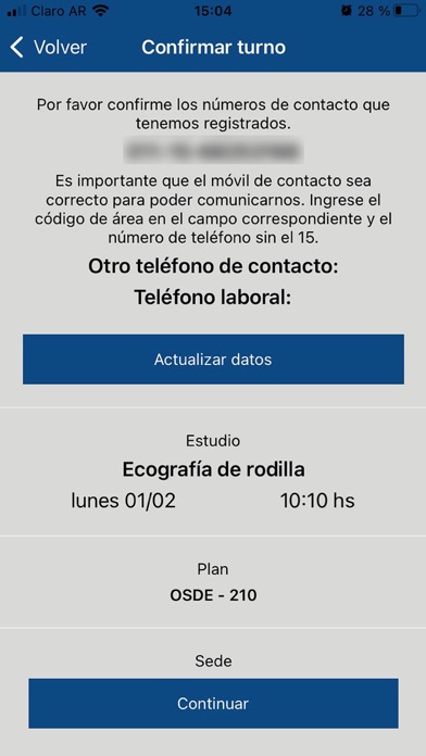 Investigaciones Médicas Screenshot