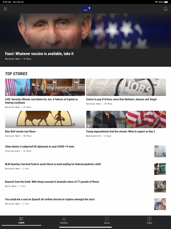 Screenshot #1 for WGN News - Chicago