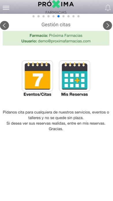 Próxima Farmacias Screenshot