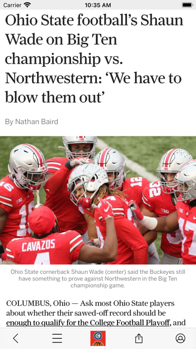 Buckeyes Basketball News Screenshot 2 - AppWisp.com Buckeyes Basketball News Screenshot 2 - AppWisp.com