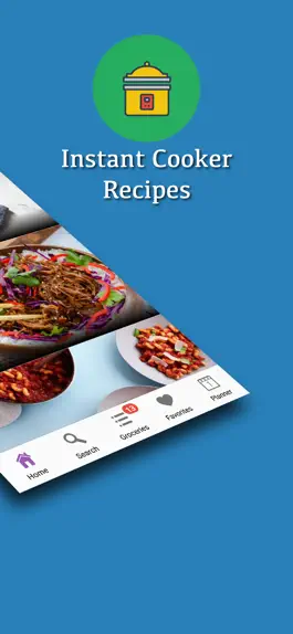 Game screenshot Instant Cooker Recipes apk