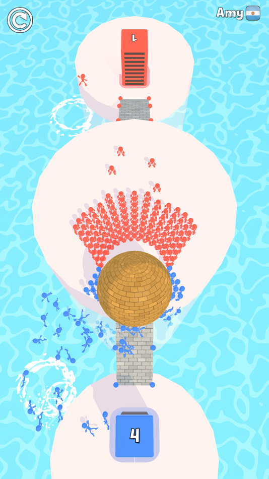 #4. Push Clash (iOS) 由: Ismail Simsek