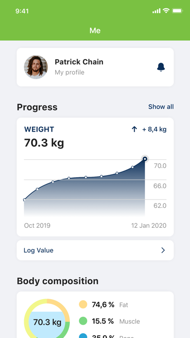 FRESH! Wellness Group Screenshot