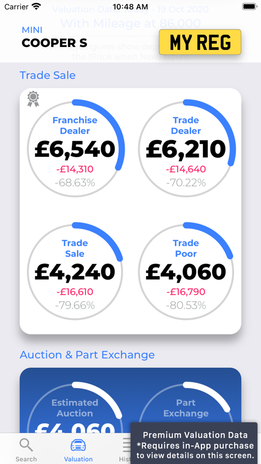 #8. VDI Valuation (iOS) 由: UK Vehicle Data Ltd
