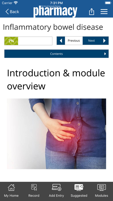 Pharmacy Magazine Screenshot