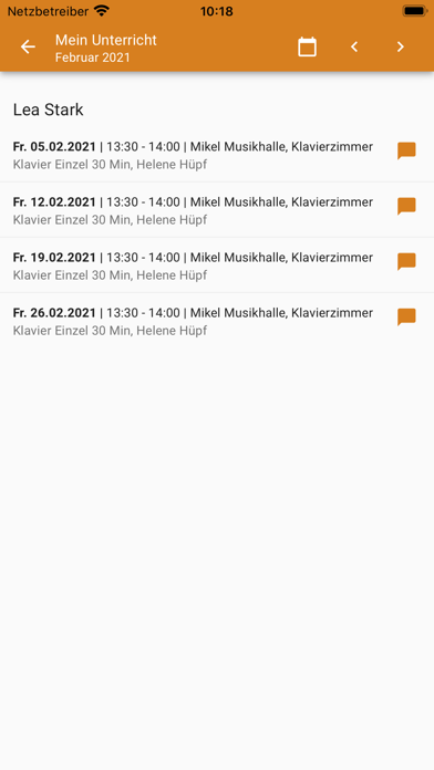 Musikschule WBZ Ingelheim Screenshot