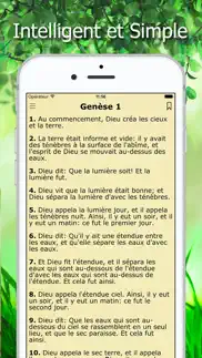 la bible traduction par segond iphone screenshot 1