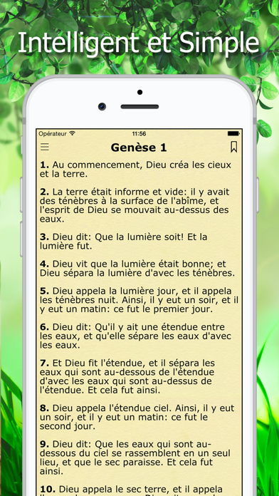 Screenshot #1 pour La Bible Traduction par Segond