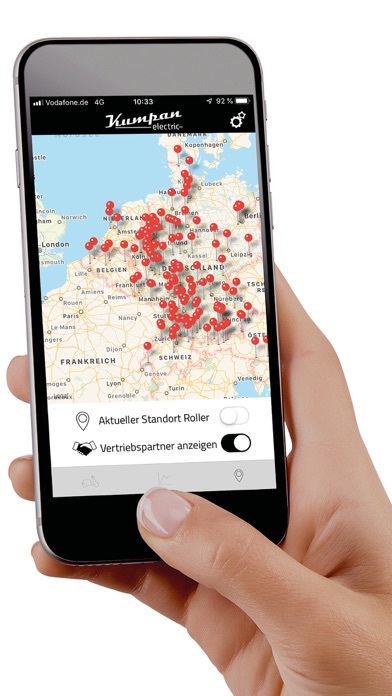 KumpanConnect Smart E-Scooters Screenshot
