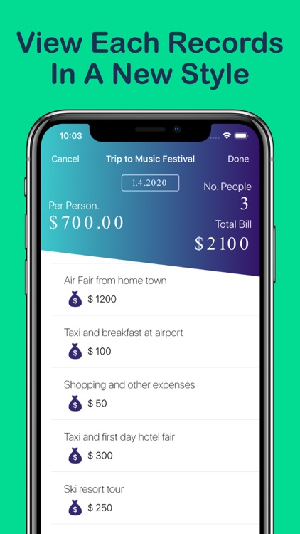Bills Splitter Widget - budget screenshot-4