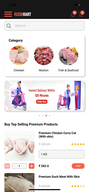 Fleshkart – Meat & Fish Online(圖2)-速報App