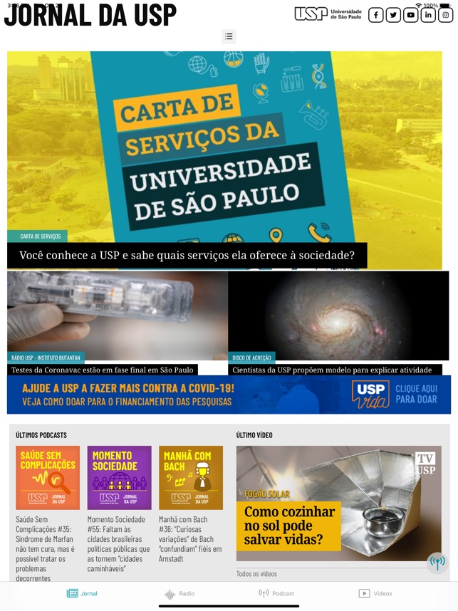 De Papo Pro Ar – Jornal da USP