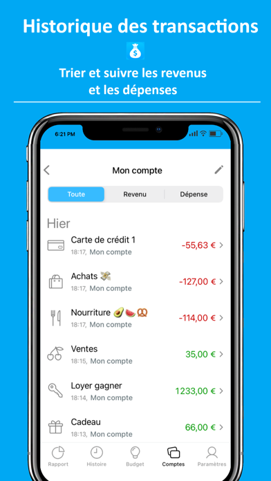 Screenshot #2 pour Spender - Gestion de l'argent