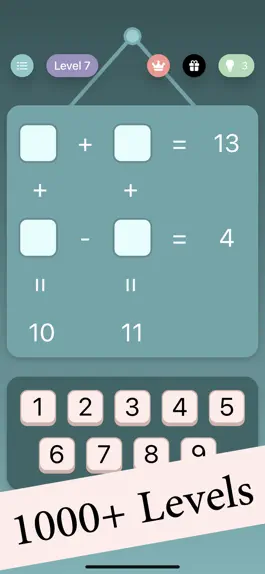 Game screenshot Math Puzzle: number game mod apk