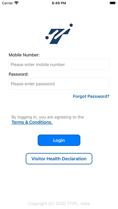 Toyotsu E–Health Screenshot