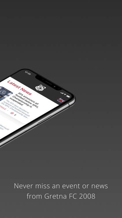 Gretna FC 2008 Official App