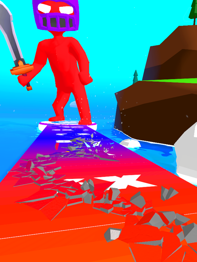 Axe God 3D, game for IOS